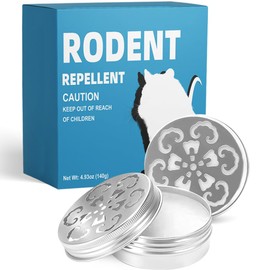 Rodent Repellent for Cars with Peppermint Oil, Mouse Repellent for Cars, Mice Repellent for Indoor Outdoor, Rodents Repellent for House, Rat Deterrent Outdoor -2P