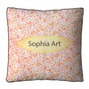 Sophia Art Indian Square Urban Design Floor Pillow Cover Ottoman