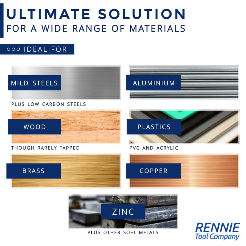 Rennie Tools - Pack Of 5 - M3.5 x 0.6