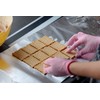 LavaLock Disposable Nitrile BBQ Gloves with Cotton Liners for Outdoor