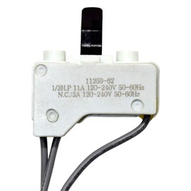 HQRP Dryer Door Switch Replacement for Whirlpool 3406105 WP3406105 AP6008560 3405104 3405105 3406104 PS11741700