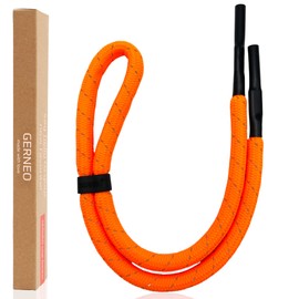 GERNEO® Original - Floating Sports Glasses Strap Neoprene - Reflective Stripes - Various Colours - Adjustable with Cable Pull - Waterproof Sports Glasses Strap & Firm Hold for Water Sports, orange