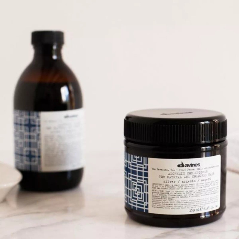 Olaplex Kit Shampoo+acondicionador Alchemic Silver Davines