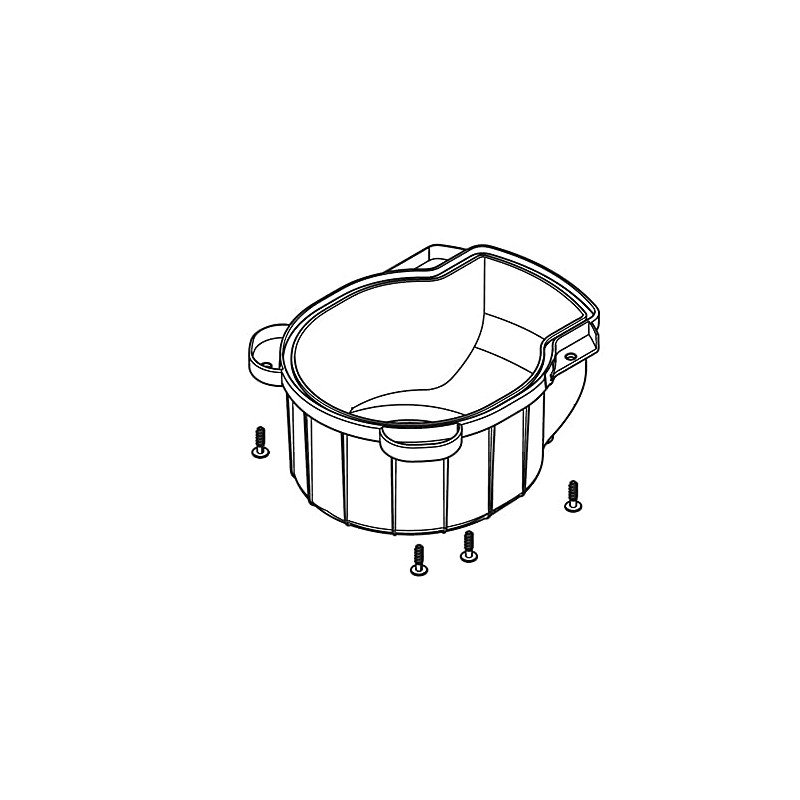 Nilfisk Original 107413542 Cover HEPA Filter Element