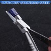 LEONTOOL Nylon Concave Eyeglass Pliers, Stainless Steel Spectacle Frame Adjusting