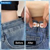 20 Set Adjustable Waist Buckle Extender, Pant Waist Tightener Jean