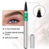 Apooliy Microblading Eyebrow Pen，Waterproof Eyebrow Pencil Micro 4 Point Brow