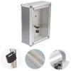 Operitacx Mailbox Outdoor Box Small Container Stainless Steel Container Office