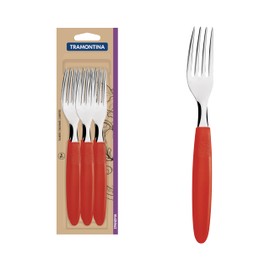 6-teiliges Gabel Set Ipanema, 6 Tafelgabeln, Edelstahl