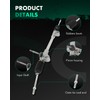 SCITOO Power Steering Rack and Pinion Complete Assembly Replacement For