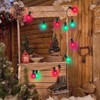 G40 LED Outdoor Christmas String Lights 25FT Hanging Globe String