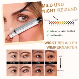 EONFAVE Eyelash Serum, Natural Eyelash Growth, Quick Eyelash Serum, Gentle and Non-Irritating Eyelash Serum for All Eyelash Types, Lash Serum for More Fullness and Thickening