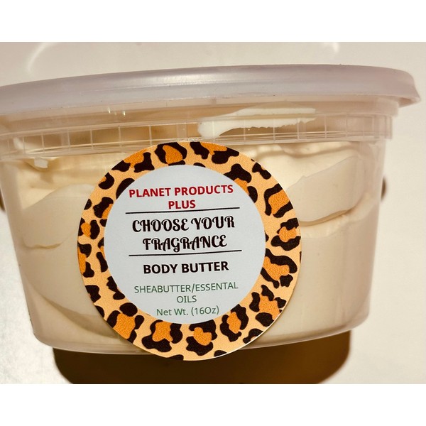 Planet products Plus Hand Whipped Body Butters (Frankincense, 16 Ounce)