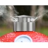 Skyflame Stainless Steel Grill Vented Chimney Top Cap Compatible with