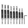sourcing map 8pcs Self Centering Drill Bit Set 5/64-1/4" 5mm,