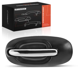 A-Premium Left Driver Side Exterior Sliding Door Handle Compatible with Dodge Grand Caravan 1996-2000, Caravan & Chrysler Town & Country, Grand Voyager, Voyager & Plymouth Grand Voyager, Voyager