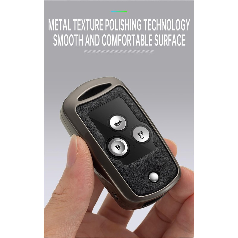 ontto Flip Folding Key Fob Cover Fit for Honda Accord