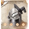 SSYFEI Electric Kettle, Double Wall Stainless Steel Cool Touch Water