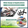 INFINAUTO 113 Pcs Automotive Vacuum Hose Connector Assortment Kit Durable