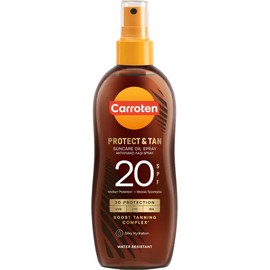 Carroten Omegacare Tanning Oil SPF 20 Tan Accelerator with Sun
