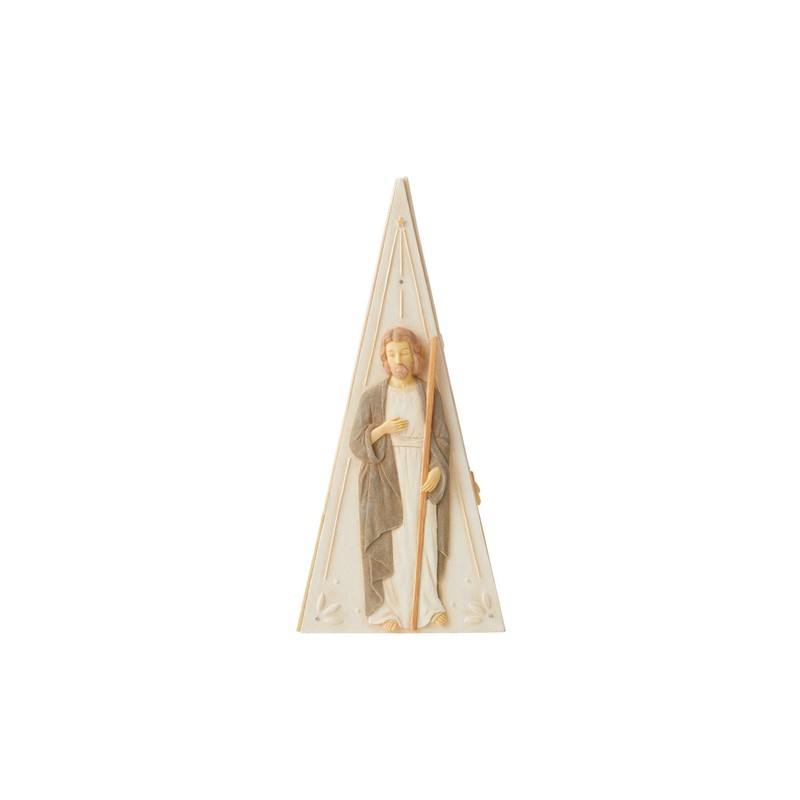 Enesco Foundations Holy Family Nativity Pyramid Figurine Set, 9.25 Inch,