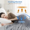 OMERAI Cooling Blanket, Summer Blanket, Double-Sided Cooling Blanket for Sleeping,