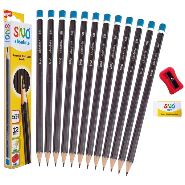 SIVO Professional Artist Drawing Pencils Value Pack Draw Sketch Tone