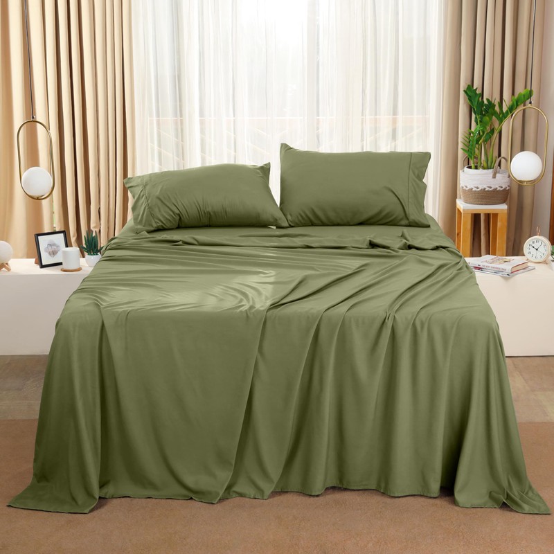 Utopia Bedding Full Sheet Set – 4 Piece Bed Sheets