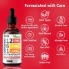 Complejo De Vitamina B Sublingual Vegano 60 Ml Hecho En