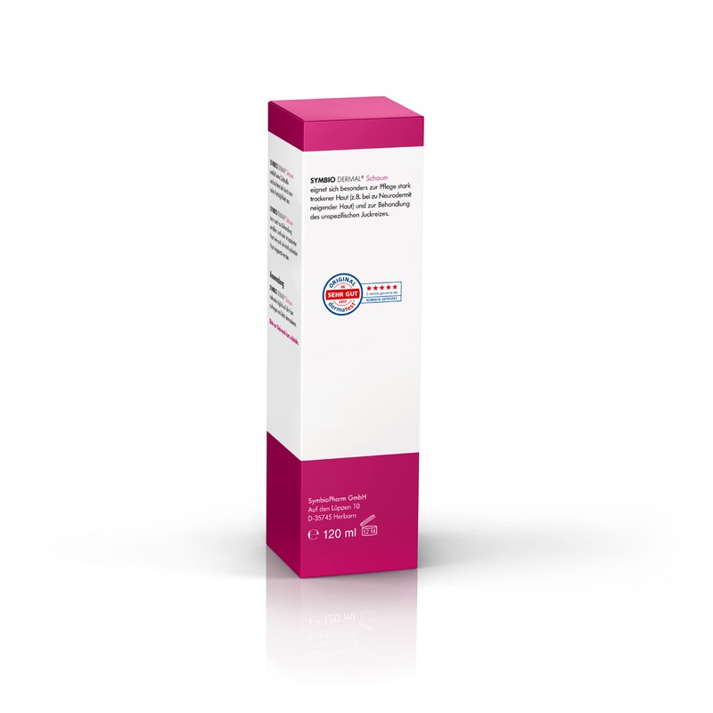 SYMBIO DERMAL Foam: Moisturising special care for very sensitive, dry