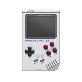 Retroflag GPi Case 2 for Raspberry Pi CM4, with 3.0” LCD and 4000mAh Li-on rechargeable battery, Type C charging port and Pi easy install with Carrying Bag