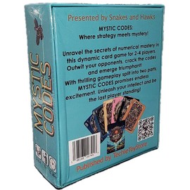 Snakes and Hawks New MYSTIC CODES Card Game, by Snakes and Hawks, strategy, math, code-cracking