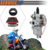 ABCERRSI PZ13 13mm Carburetor with Air Filter Stack Compatible with