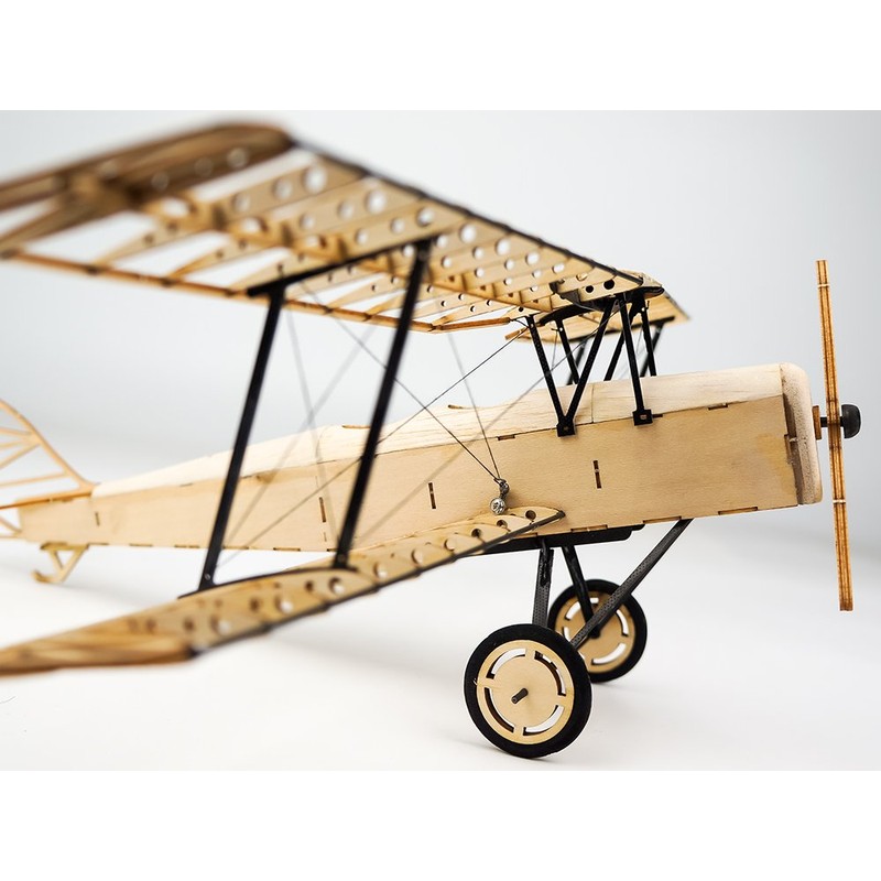 3D Puzzles for Adults, DIY Tiger Moth Bi-Plane Wood Models,