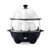 Deluxe Rapid Egg Cooker for Hard Boiled, Poached, Scrambled Eggs,