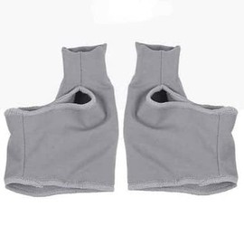 SATiNU Bunion Supporter Toe Pad Bunion Protection Gel Pad (A, Gray, L)