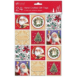 Gift Maker Collection - 24 Hand Crafted Traditional Gift Tags (THTT)