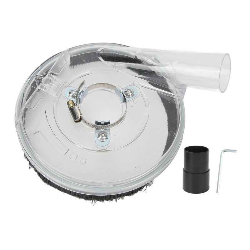 Dust Shroud Angle Grinder Dust Collector Transparent Cover Protector for