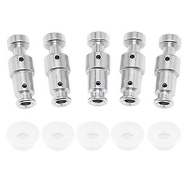 Alele Replacement Float valve and cap for Instant Pot Duo 3, 5, 6 Qt, Duo Plus 3, 6 Qt, Ultra 3, 6, 8 Qt, Lux 3 Qt (Floater Sealer 5pack)