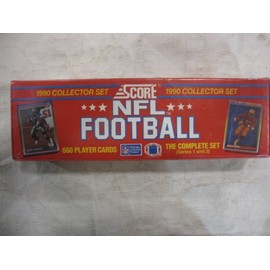 1990 Score Football Cards Factory Set