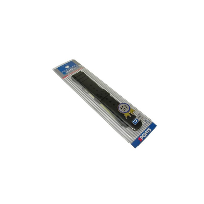 SEIKO 19mm Watch Band Urethane Band DAL3BP Men's