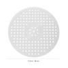 Alipis Sink Protector Mat: 2PCS Soft Rubber Round Sink Drain