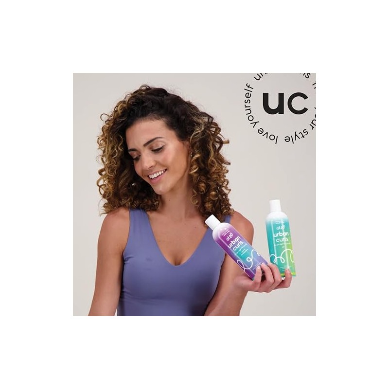 Urban Curls Crema Modeladora Rizos 360 Define Controla Frizz Peina