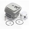 cylingcolors Cylinder + Piston + Segment Compatible with Cutter Stihl TS 410 TS 420 Diameter 50 mm
