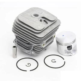 cylingcolors Cylinder + Piston + Segment Compatible with Cutter Stihl TS 410 TS 420 Diameter 50 mm