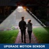 EMANER Motion Sensor Outdoor Lights, Dusk to Dawn Porch Flood