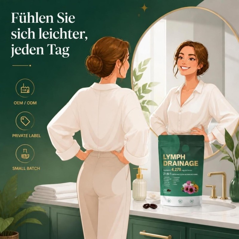 MISSECO 21 Pflanzen Komplex Löwenzahn Echinacea Klette 240 Softgel Kapseln