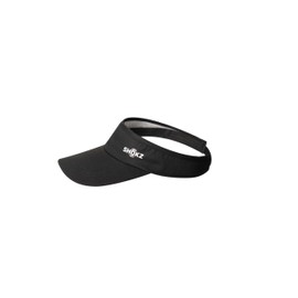 SHOKZ Leere Top-Sonnenblende Cap, Leichter weicher Outdoor-Sporthut, Breite Krempe UV-Schutz Verstellbare Baseballkappe für Laufen, Tennis, Strand, Golf, Reisen, Herren/Damen, Schwarz