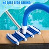 Innconee 14" Swimming Pool Vacuum Head with 47" Long Pool