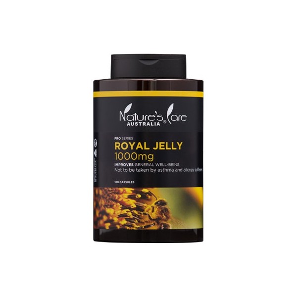 Nature's Care Pro Series Royal Jelly 1000mg Cap X 180